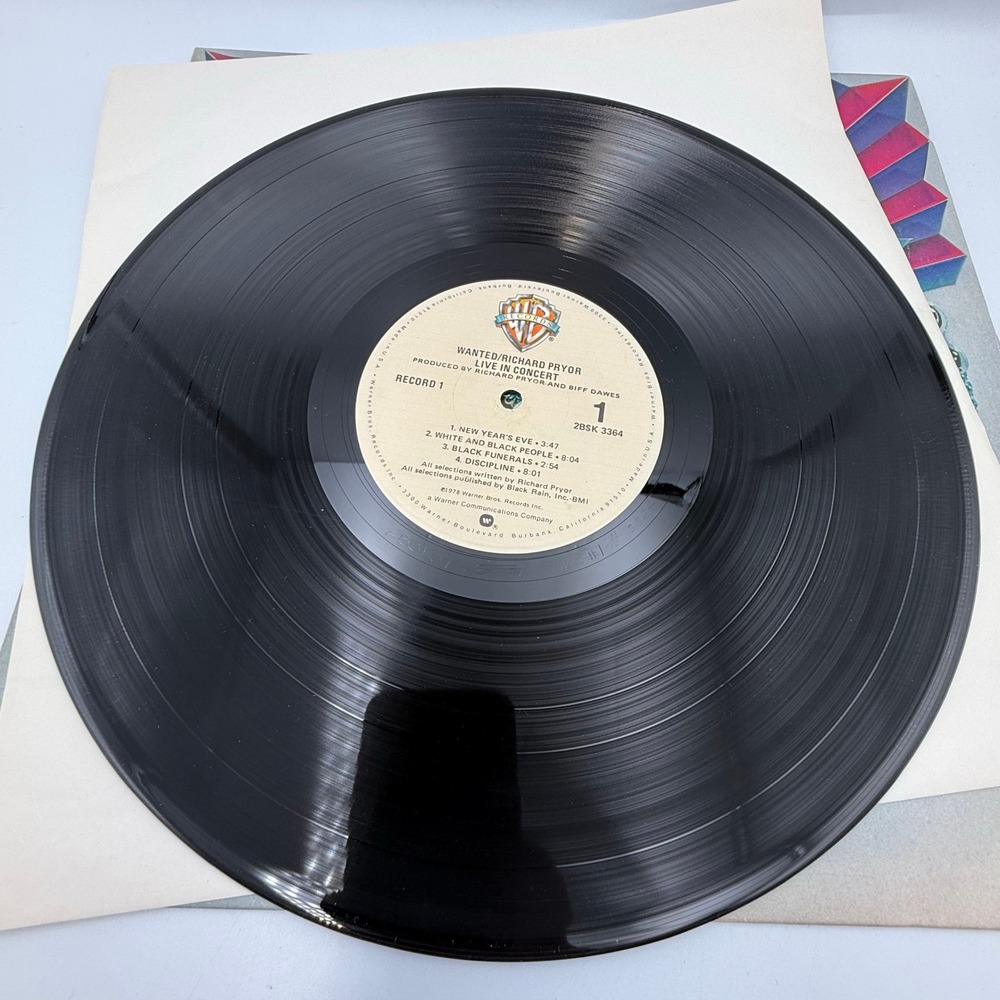 Richard Pryor Wanted Live In Concert 1978 Double Vinyl LP 2BSK 3364 Gatefold - Picture 3 of 16